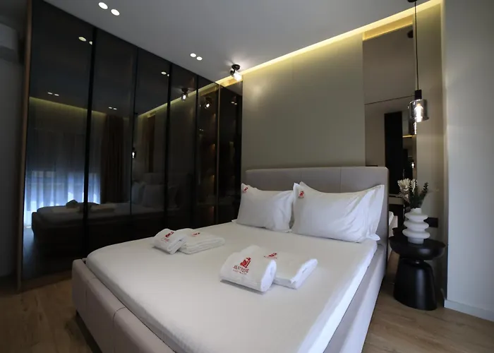 公寓 Matisse No21 - Luxury One Bedroom With Parking 地拉那